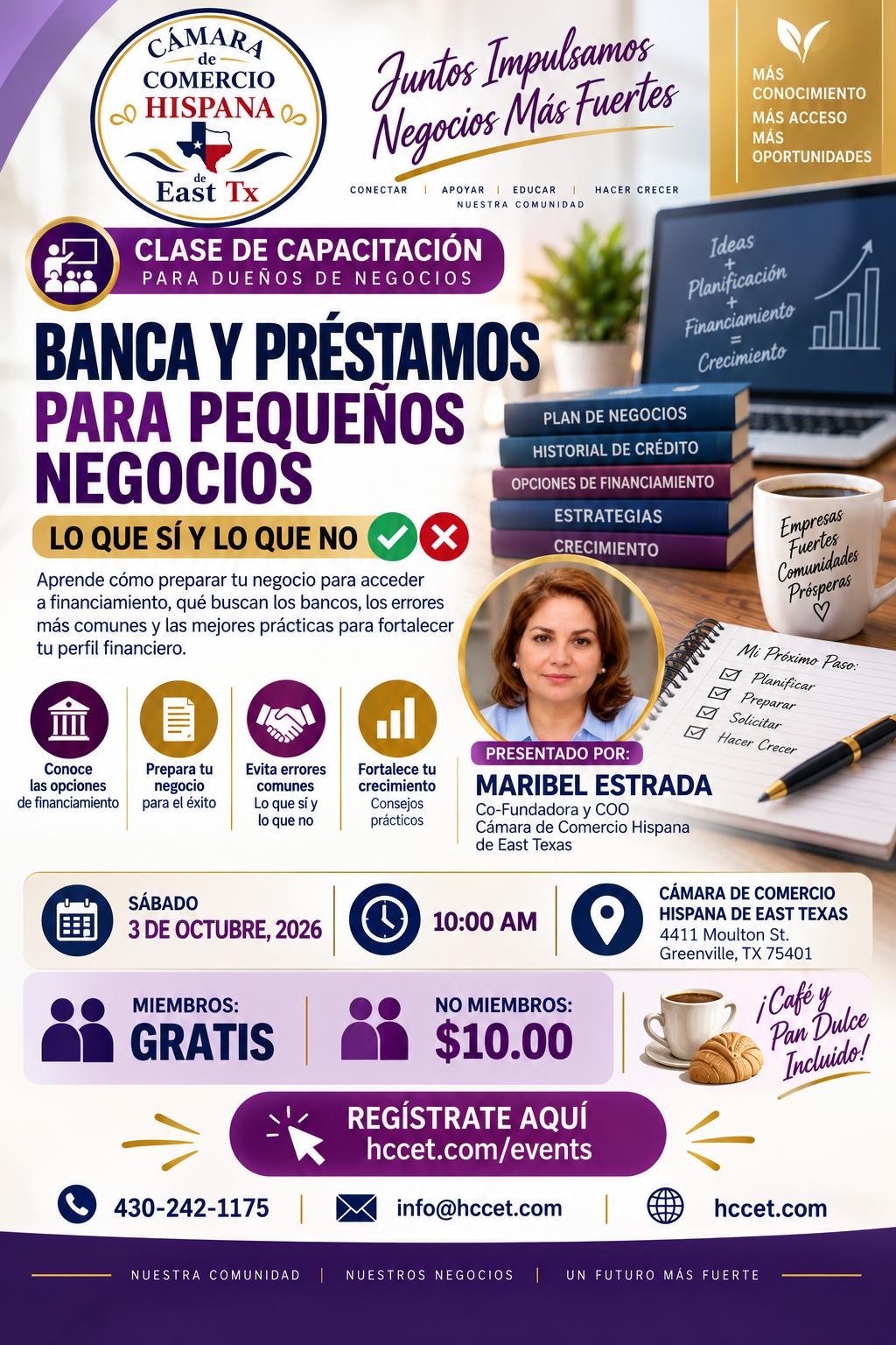 Banca y Préstamos para Pequeños Negocios